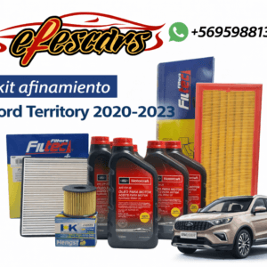 Kit Mantencion Territory 2020-23 5 UN BD 5W30+ 3 FILTROS HK-FILTEC