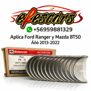 01-017-04 | Juego Metales Bancadas Std Ford Ranger / Mazda Bt50 2013-2022 3.2 Orig