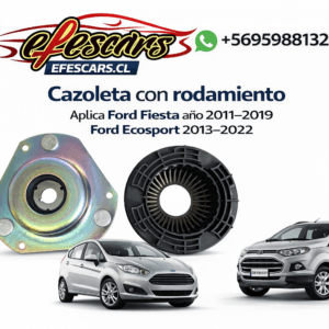 01-002-04 | Cazoletas + Rodamiento Fiesta- Ecosport 2011-22 Un Corven
