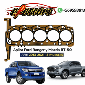 01-017-04 | Empaquetadura Culata 3 Muescas Ranger Mazda Bt50 3.2 2013-2020 Orig