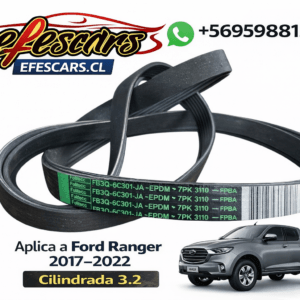 01-017-04 | Correa Accesorio Ford Ranger 3.2 2017-22 Orig