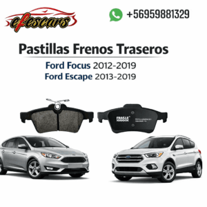 01-002-02 | Pastillas Tras Escape-2013-19 2.0-2.5/Focus 2012-19 PD/796-A FRASLE