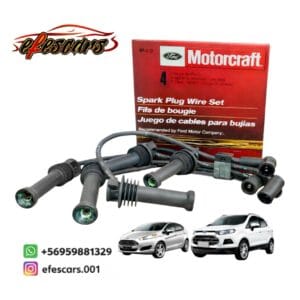 01-009-04 | Cables Bujias Fiesta/Ecosport 1.6 Sigma 2011-20 Motorcraft