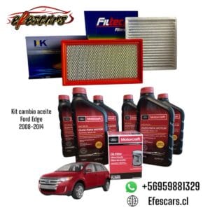 KIT ACEITES 5W20 MAS FILTROS ALT FORD EDGE 2007-2014